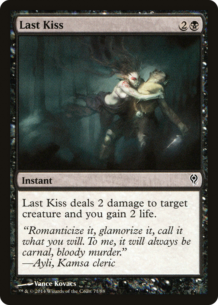 Last Kiss [Duel Decks: Jace vs. Vraska]-1