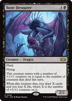 Bone Devourer [Tarkir: Dragonstorm Commander]-1