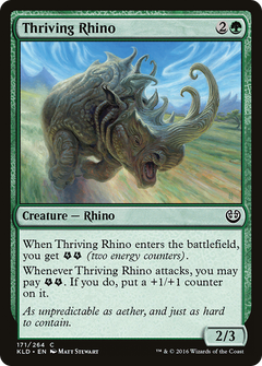 Thriving Rhino [Kaladesh]-1