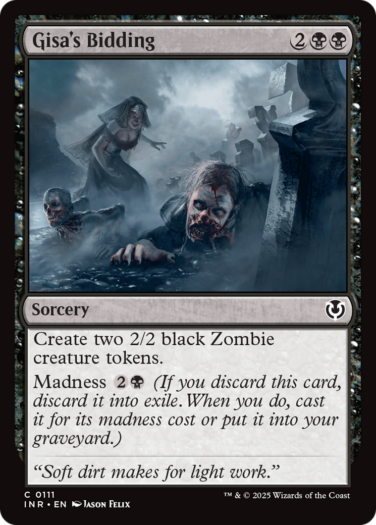 Gisa's Bidding [Innistrad Remastered]-1