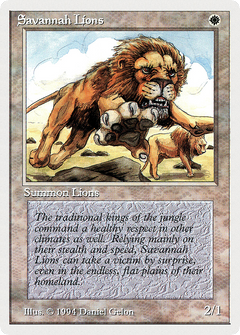 Savannah Lions [Summer Magic / Edgar]-1