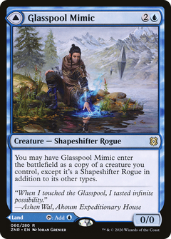 Glasspool Mimic // Glasspool Shore [Zendikar Rising]-3