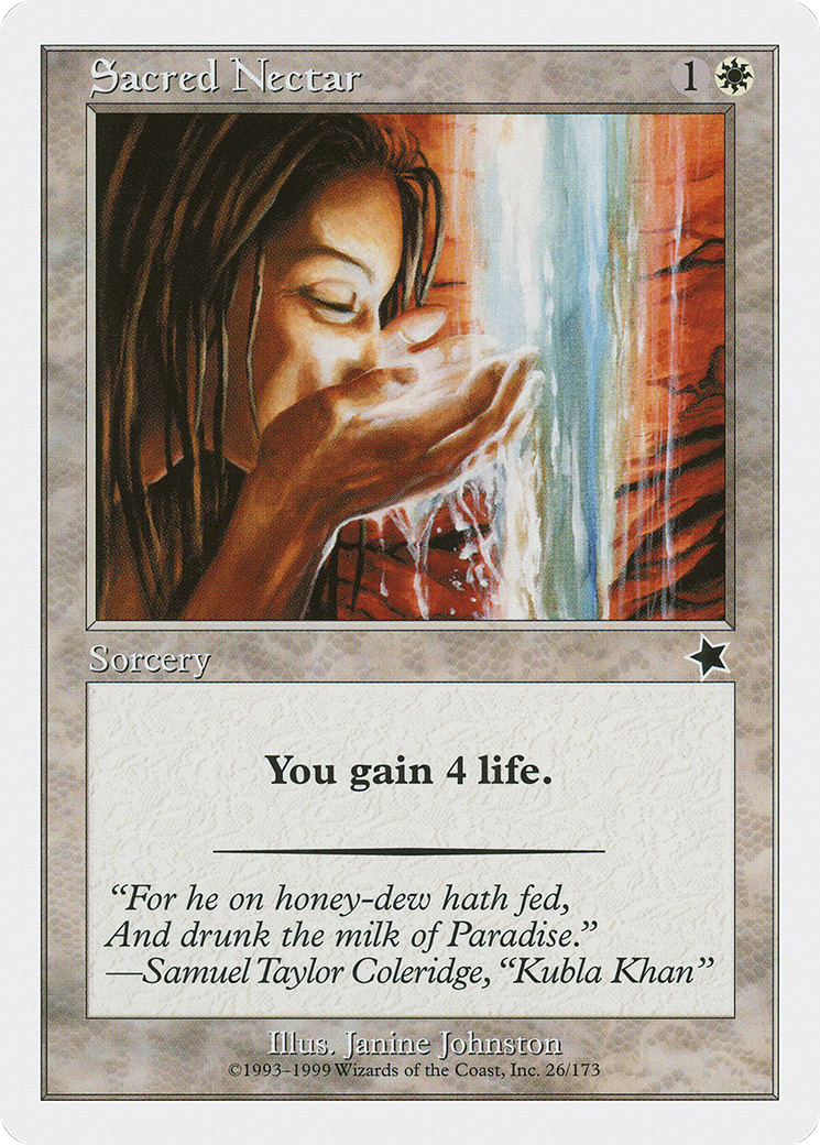 Sacred Nectar [Starter 1999]-1