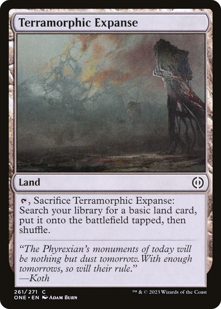 Terramorphic Expanse [Phyrexia: All Will Be One]-1
