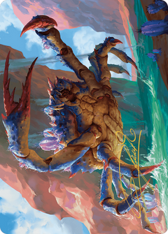 Canyon Crab // Canyon Crab (AOTJ-004) - Outlaws of Thunder Junction Art Series (Borderless)-1