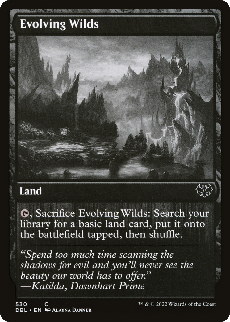 Evolving Wilds (530) [Innistrad: Double Feature]-1