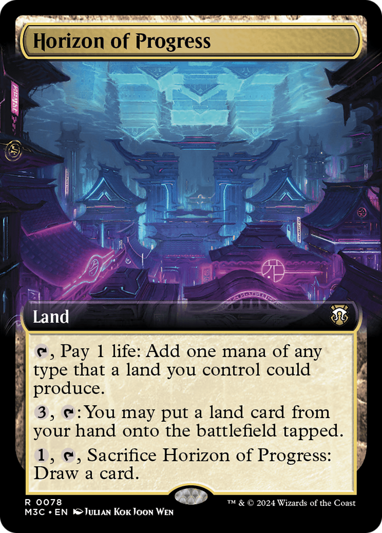 Horizon of Progress (Extended Art) [Modern Horizons 3 Commander]-1
