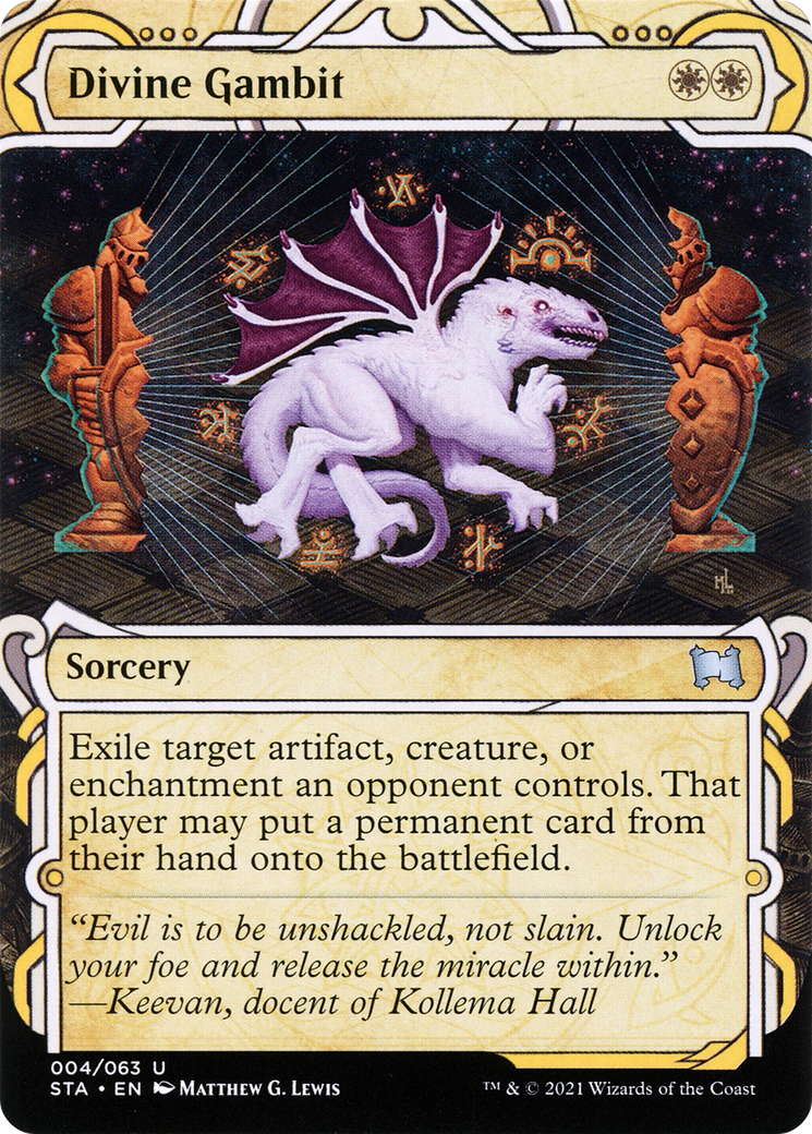 Divine Gambit [Strixhaven: School of Mages Mystical Archive]-1