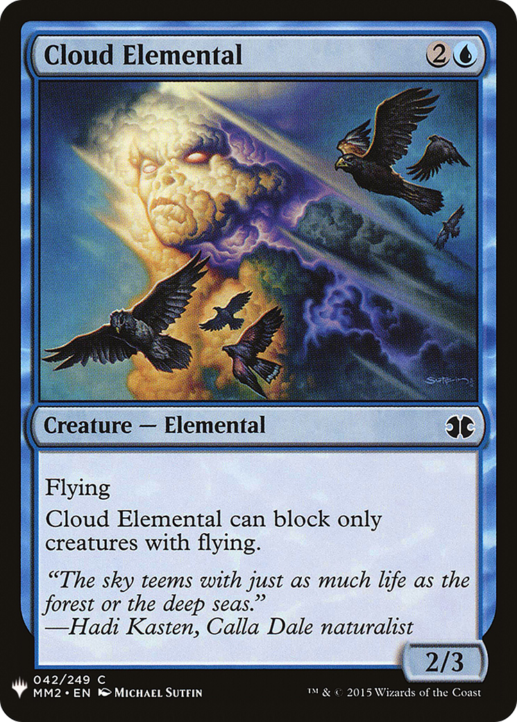 Cloud Elemental [Mystery Booster]-1