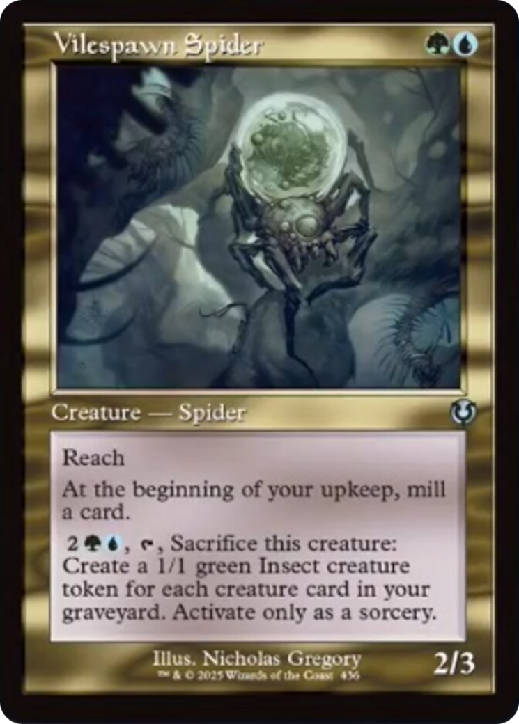 Vilespawn Spider (Retro Frame) [Innistrad Remastered]-1