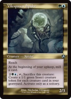 Vilespawn Spider (Retro Frame) [Innistrad Remastered]-1