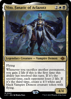Vito, Fanatic of Aclazotz (PPLCI-243) - The Lost Caverns of Ixalan Promos Foil-1
