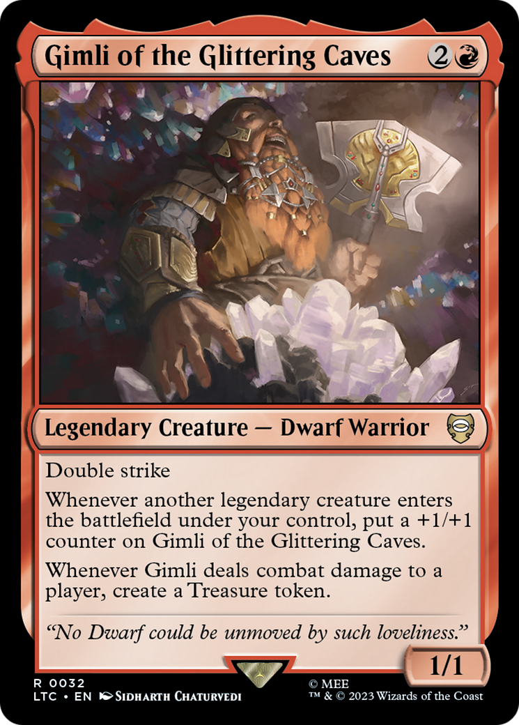 Gimli of the Glittering Caves [The Lord of the Rings: Tales of Middle-Earth Commander]-1