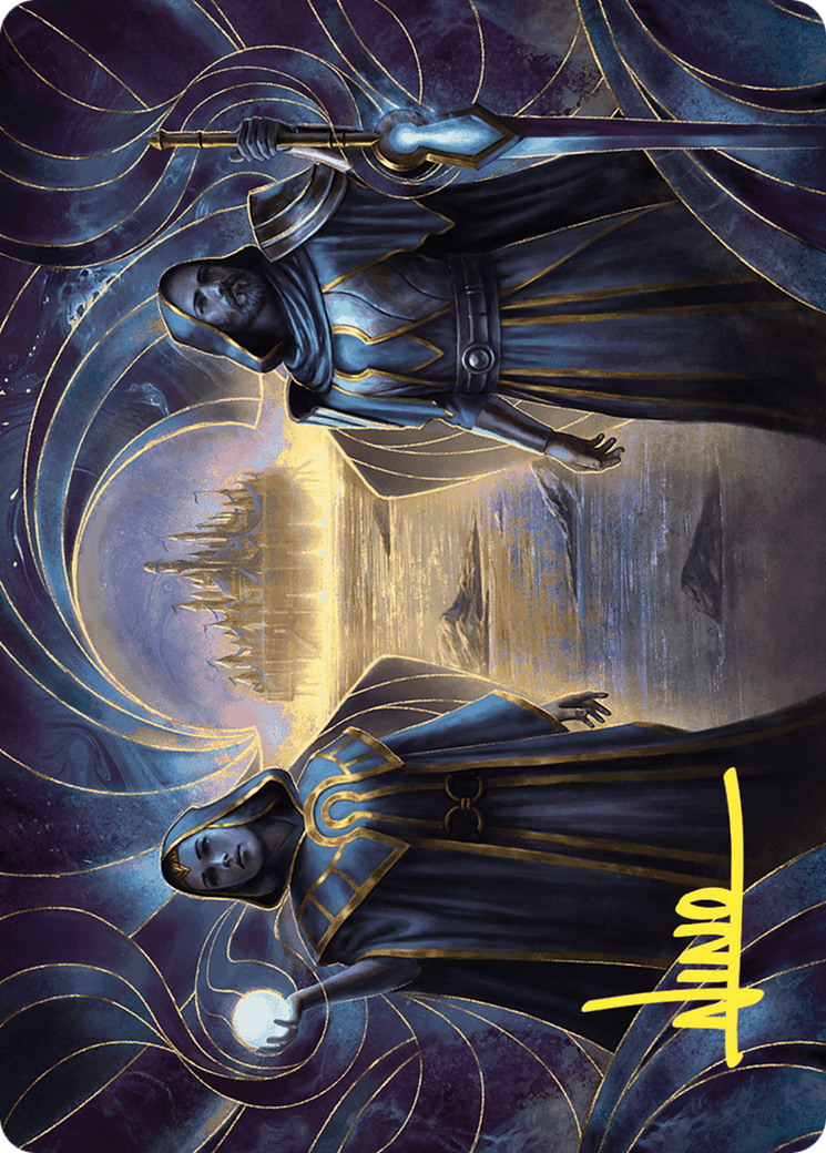 Court of Vantress // Court of Vantress (AWOE-052) - Wilds of Eldraine Art Series (Borderless) Foil-1