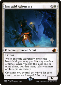 Intrepid Adversary (Promo Pack) [Innistrad: Midnight Hunt Promos]-1