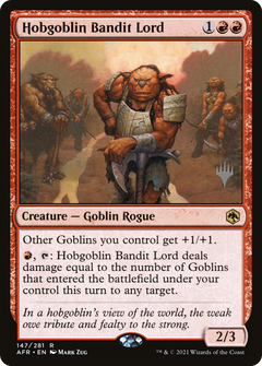 Hobgoblin Bandit Lord (Promo Pack) [Dungeons & Dragons: Adventures in the Forgotten Realms Promos]-1