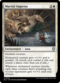 Martial Impetus [Bloomburrow Commander]-1