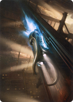 Run Out of Town // Run Out of Town (ASNC-013) - New Capenna Art Series (Borderless)-1