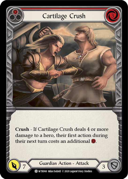 Cartilage Crush (Red) [U-WTR060] (Welcome to Rathe Unlimited)  Unlimited Rainbow Foil-2