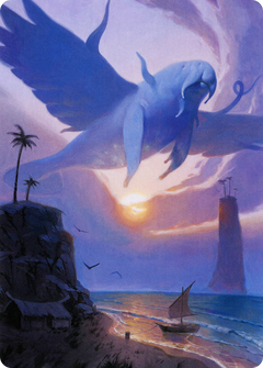 Aeromoeba Art Card [Modern Horizons 2 Art Series]-1
