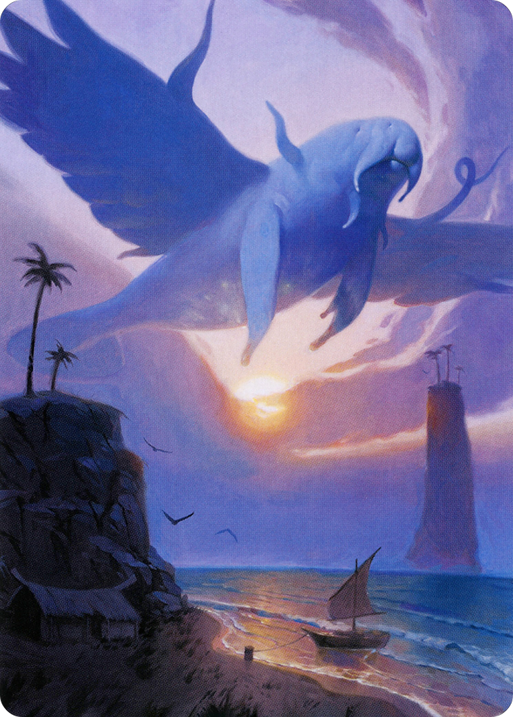 Aeromoeba Art Card [Modern Horizons 2 Art Series]-1