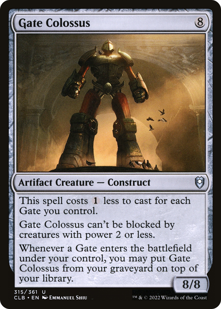 Gate Colossus [Commander Legends: Battle for Baldur's Gate]-1