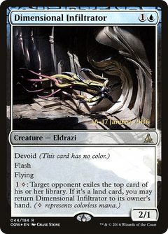 Dimensional Infiltrator [Oath of the Gatewatch Prerelease Promos]-1