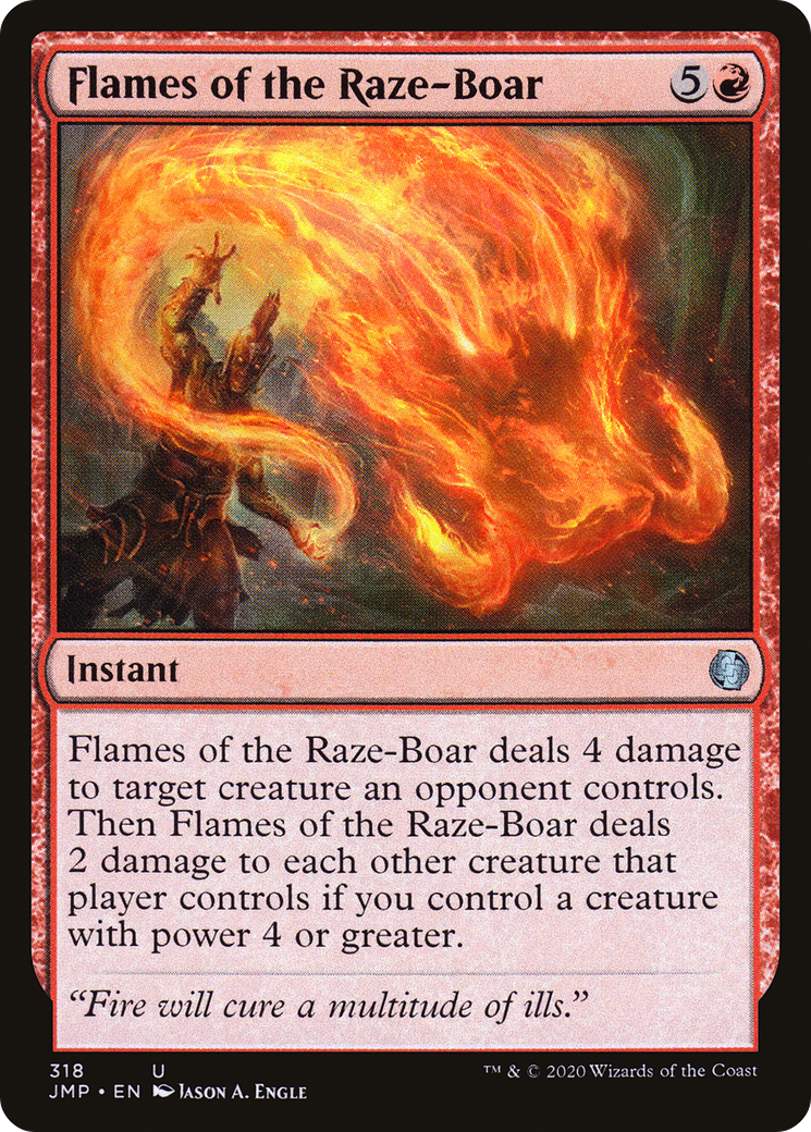 Flames of the Raze-Boar [Jumpstart]-1