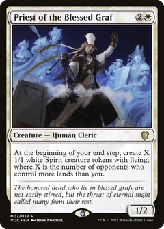Priest of the Blessed Graf [Innistrad: Crimson Vow Commander]-1