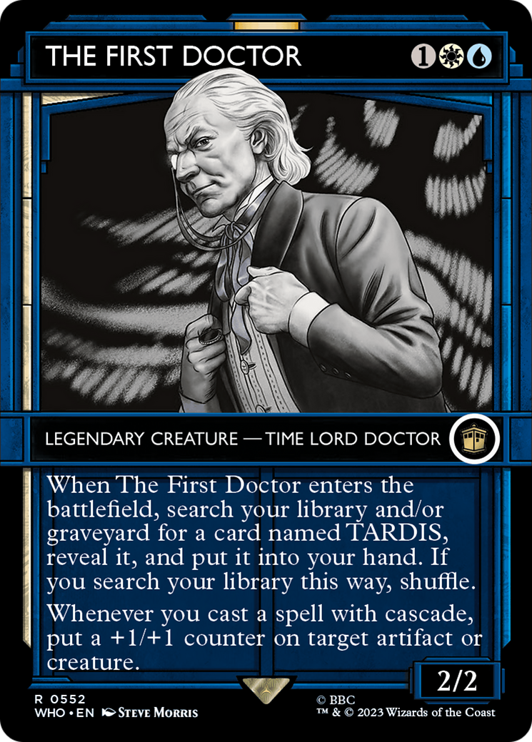 The First Doctor (Showcase) [Doctor Who]-1