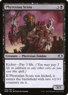 Phyrexian Scuta [Dominaria Remastered]-1
