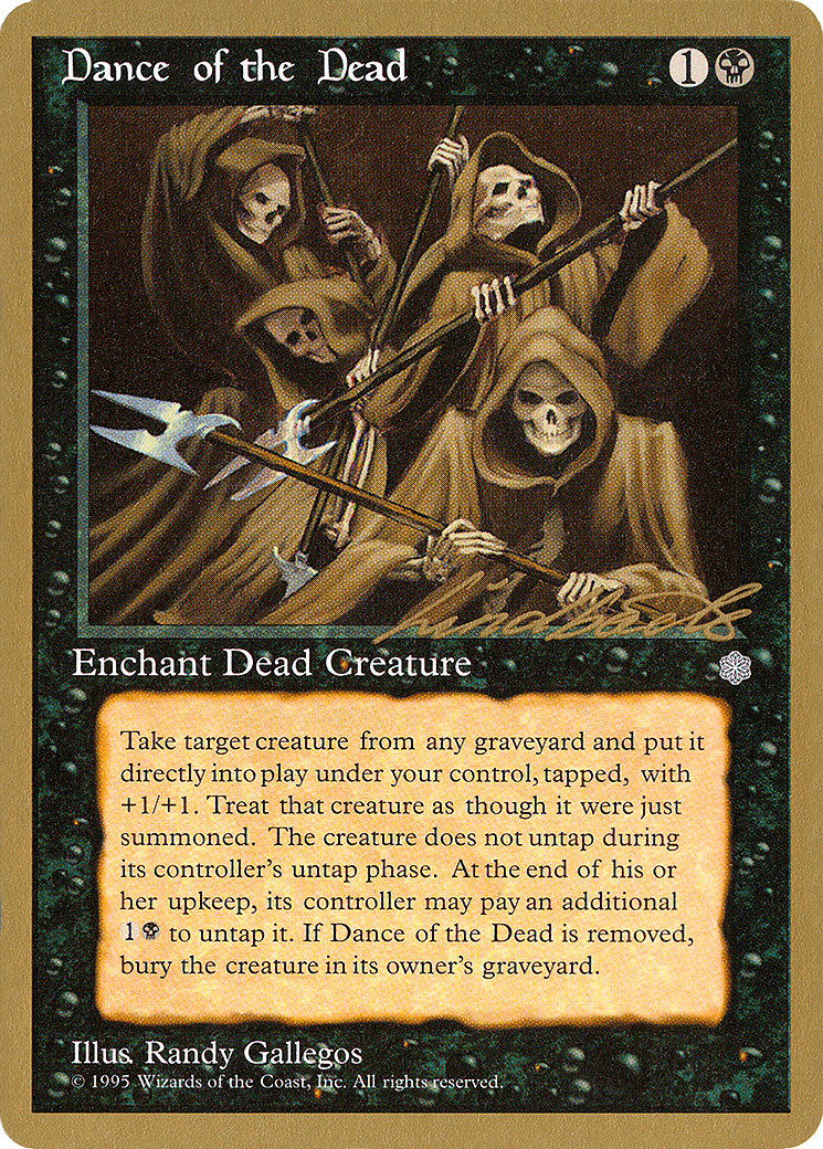 Dance of the Dead (Leon Lindback) [Pro Tour Collector Set]-1