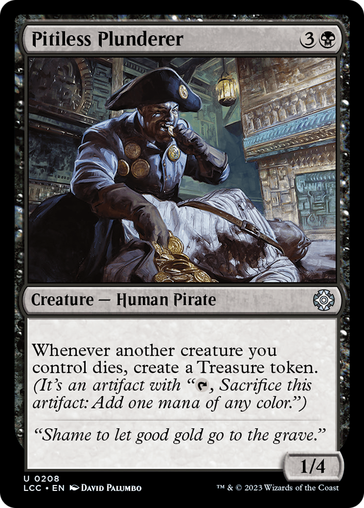 Pitiless Plunderer [The Lost Caverns of Ixalan Commander]-1