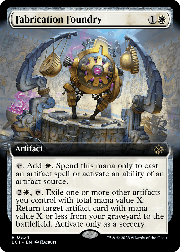 Fabrication Foundry (Extended Art) [The Lost Caverns of Ixalan]-1