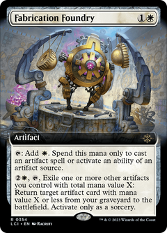 Fabrication Foundry (Extended Art) [The Lost Caverns of Ixalan]-1