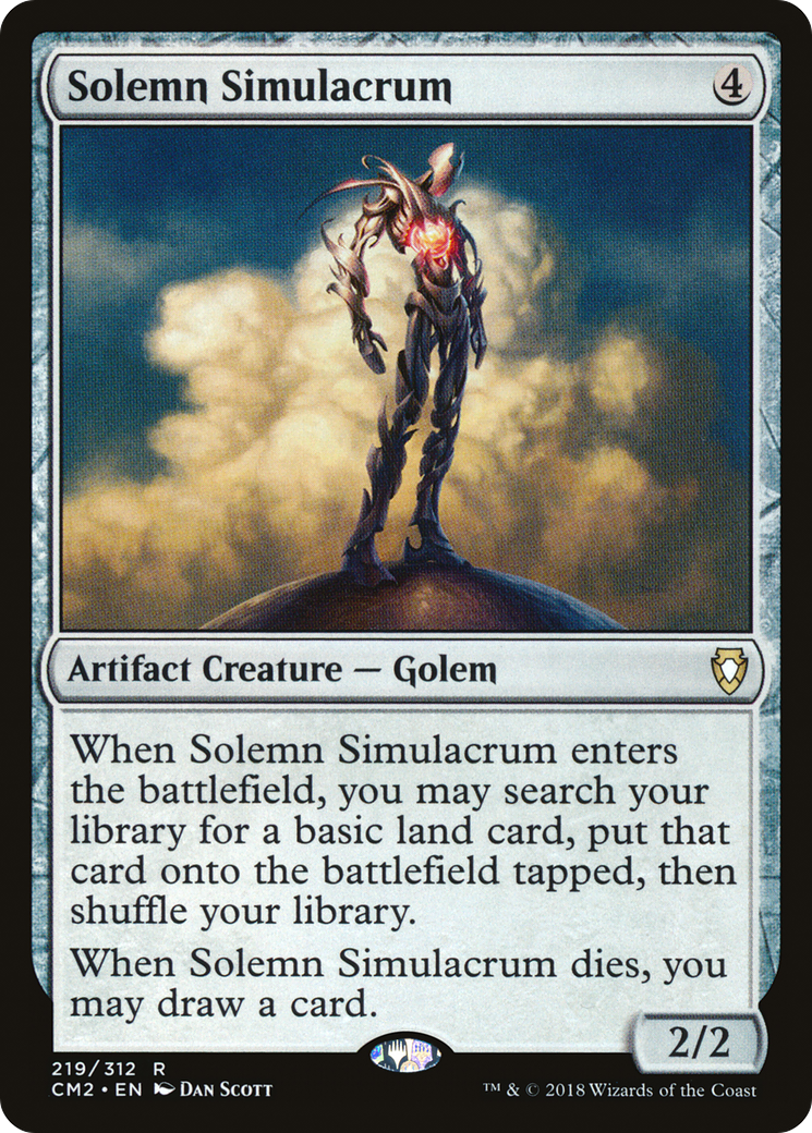 Solemn Simulacrum (219/312) [Commander Anthology Volume II]-1