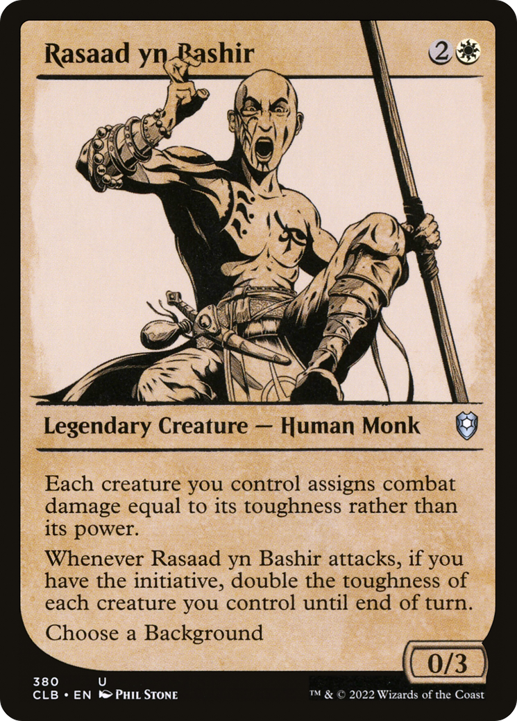 Rasaad yn Bashir (Showcase) [Commander Legends: Battle for Baldur's Gate]-1