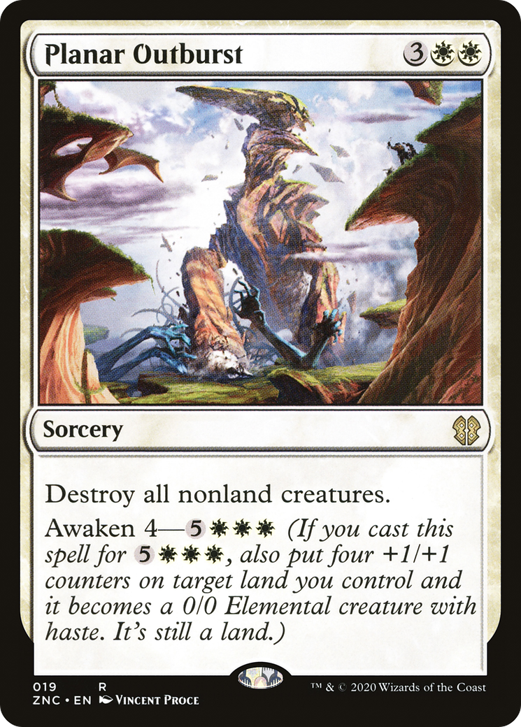 Planar Outburst [Zendikar Rising Commander]-1