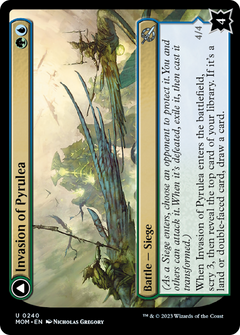 Invasion of Pyrulea // Gargantuan Slabhorn [March of the Machine]-1