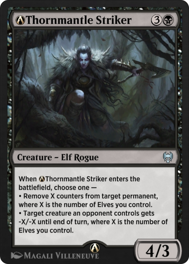 A-Thornmantle Striker (KHM-A-387) - Kaldheim-1