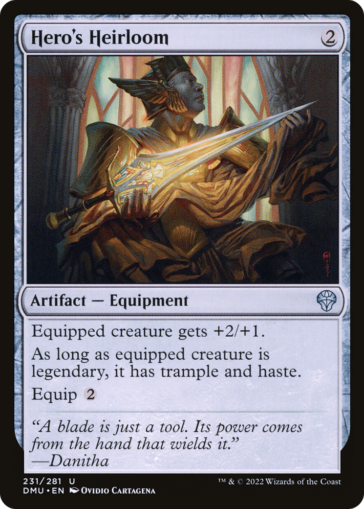Hero's Heirloom [Dominaria United]-1