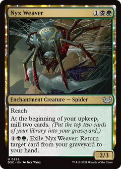 Nyx Weaver [Duskmourn: House of Horror Commander]-1