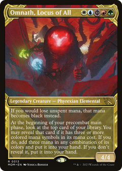 Omnath, Locus of All (Showcase Planar Booster Fun) [March of the Machine]-1