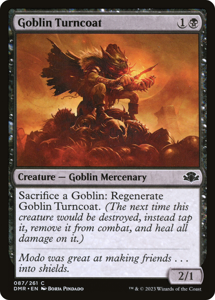 Goblin Turncoat [Dominaria Remastered]-1