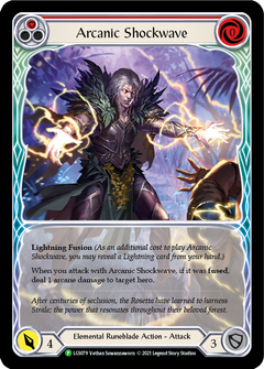Arcanic Shockwave (Red Extended Art) [LGS079] (Promo)  Rainbow Foil-1