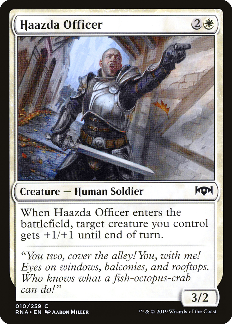 Haazda Officer [Ravnica Allegiance]-1
