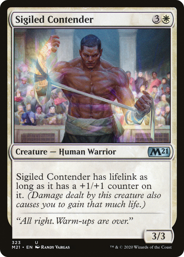 Sigiled Contender [Core Set 2021]-1
