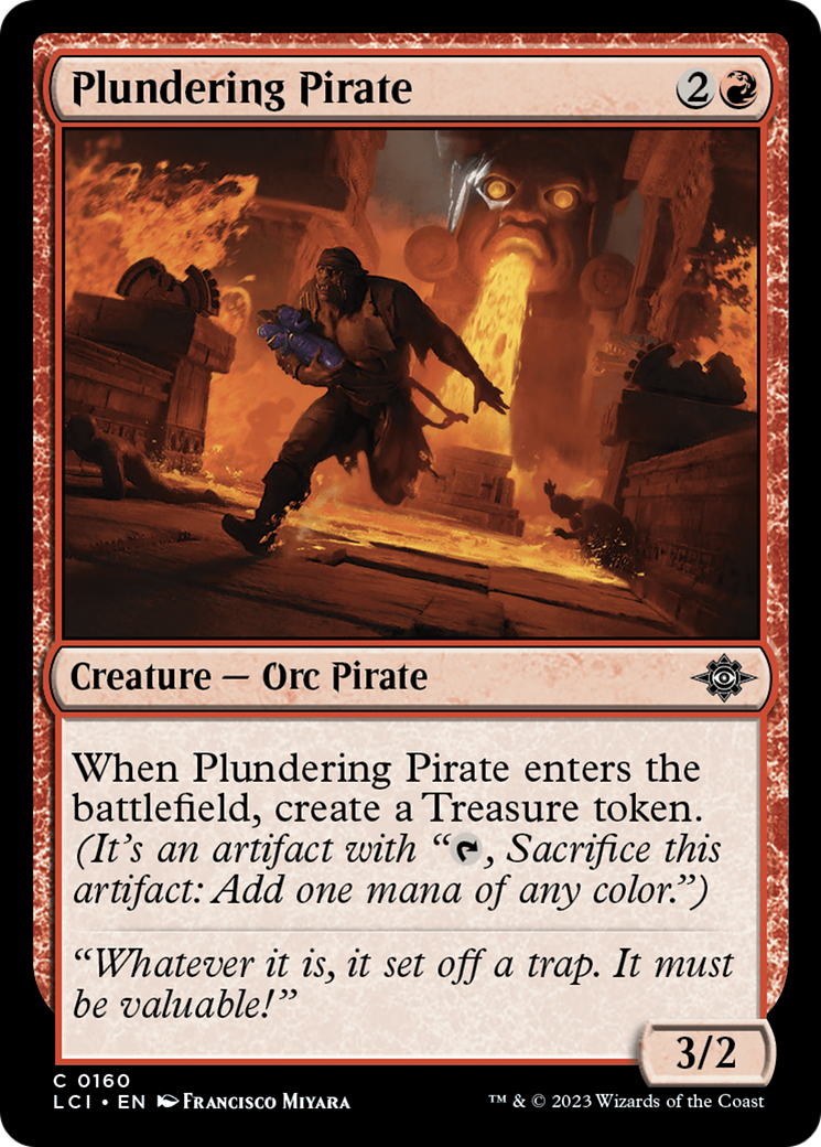 Plundering Pirate [The Lost Caverns of Ixalan]-1