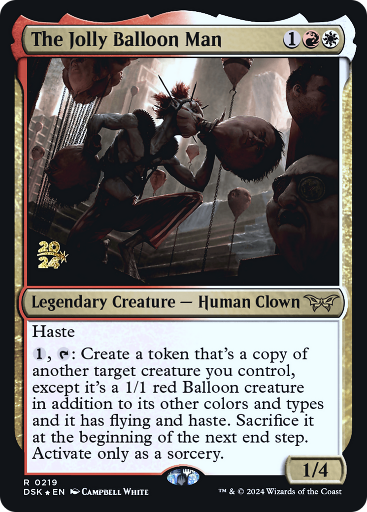 The Jolly Balloon Man [Duskmourn: House of Horror Prerelease Promos]-1