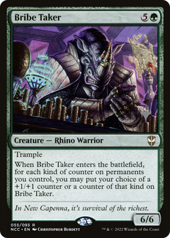 Bribe Taker (Promo Pack) [Streets of New Capenna Commander Promos]-1